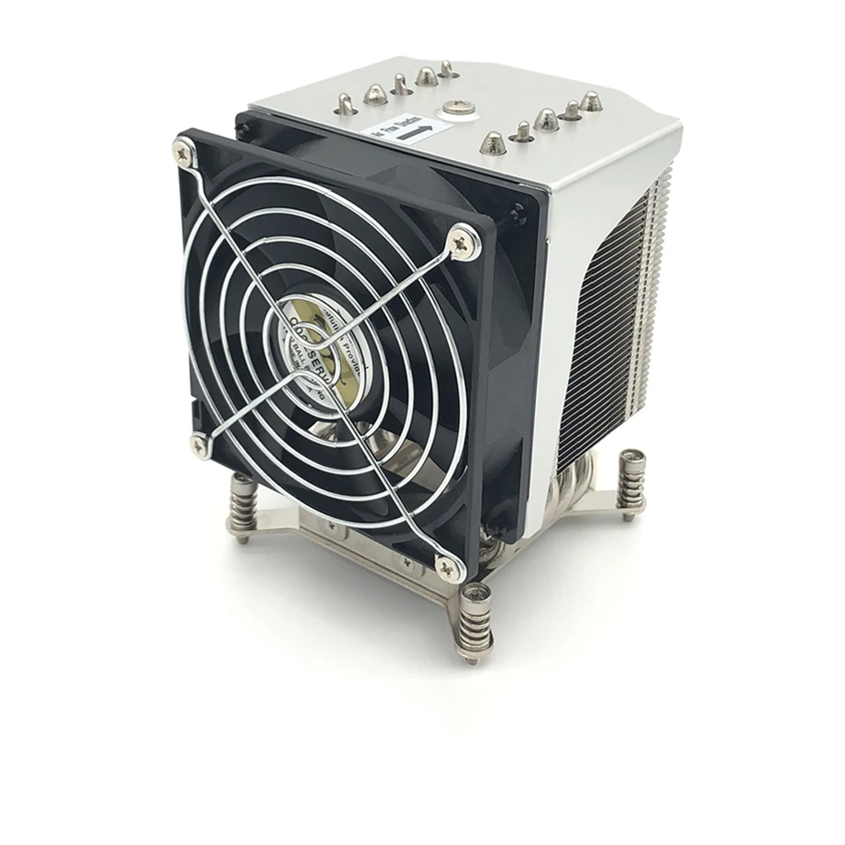 COOLSERVER R19 4U Server CPU COOLER 5 Heatpipes Desktop Case silent fan For LGA2011 2066 115X Workstation Computer Radiator