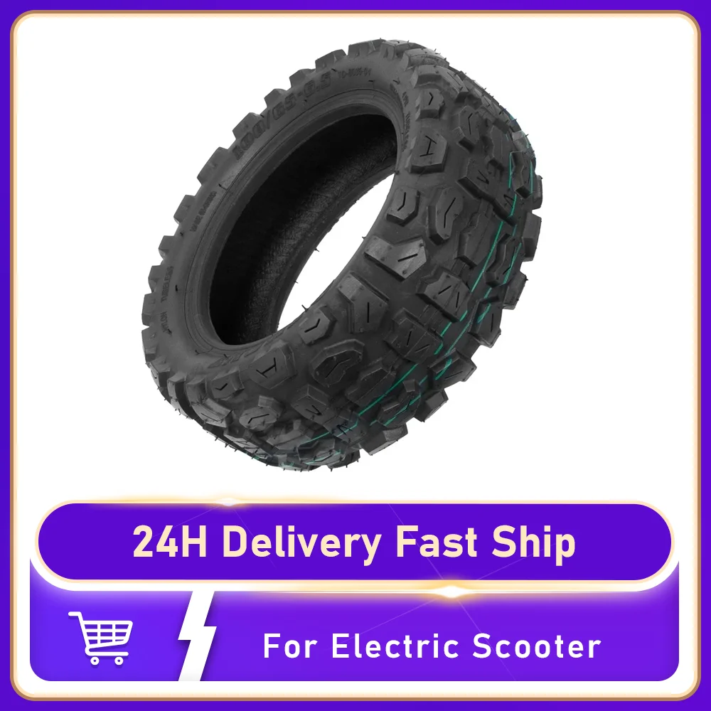 

11 inch 100/65-6.5 Off-Road Outer Tyre for Dualtron Electric Scooter Abrasion Resistant Vacuum Wheels Tuovt Tubeless Wide Tyres