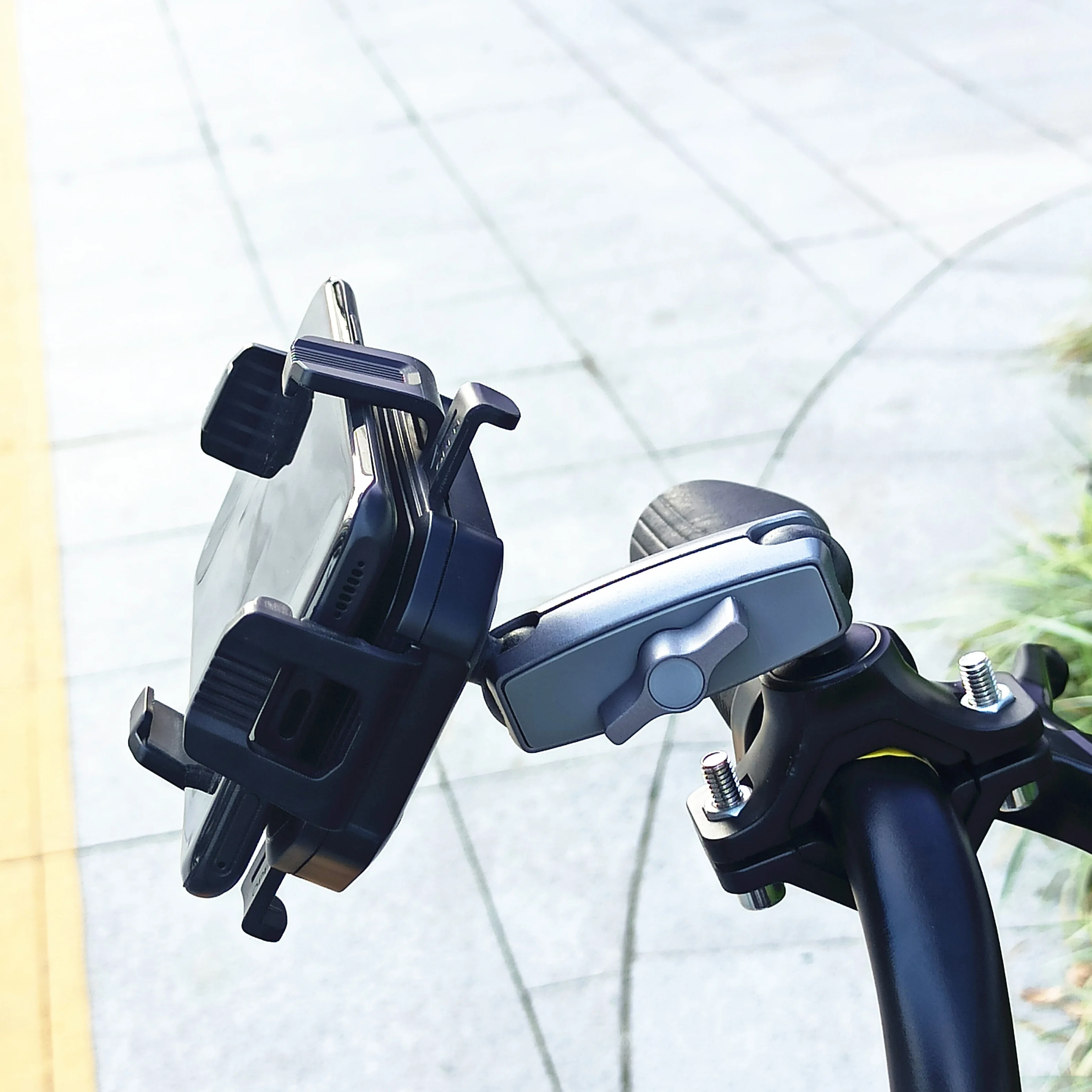 ZEKA Handyhalterung Fahrrad Motorrad Universelle stoßfeste Halterung für iPhone Xiaomi Samsung für 4,7-7 Zoll GSM Houder Fiets – Detail 17