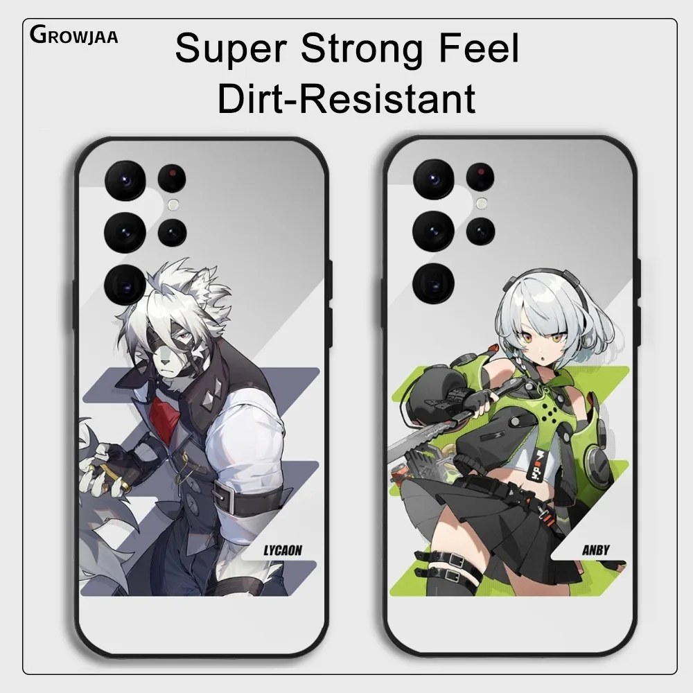 

Game Zenless-Zone-Zero Phone Case for Samsung Galaxy S24 Ultra S22 S23 Ultra S21 S20 5G Protective Silicone TPU Funda