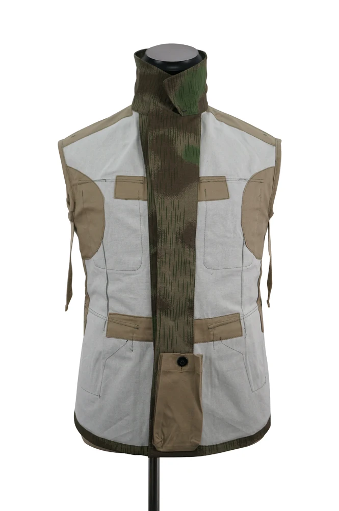 GUCA-023 WWII เยอรมัน Heer Marsh Sumpfsmuster 44กับ Splinter Camo สี M40 Field Tunic