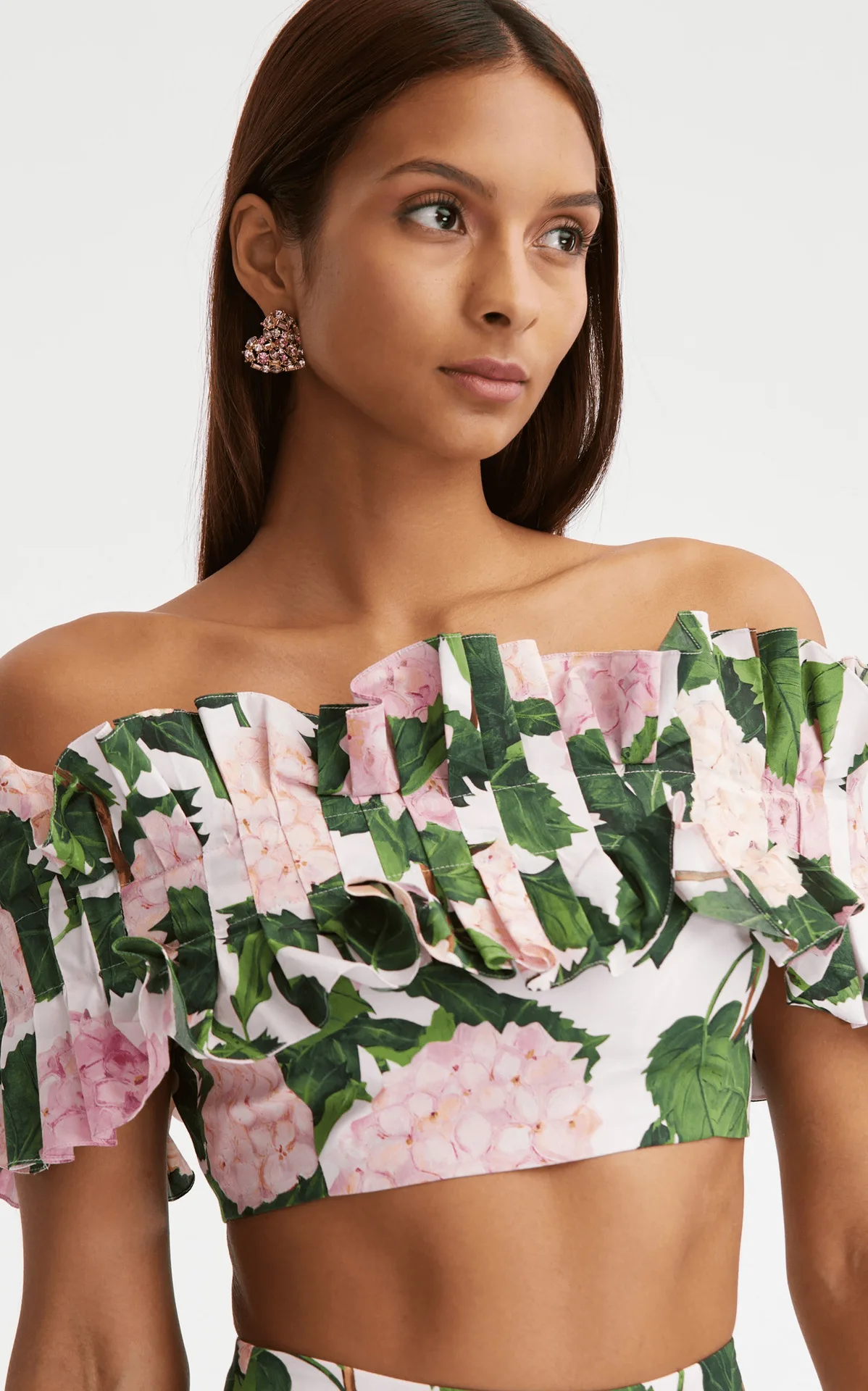 2025 nuevo traje de baño de una pieza con volantes y cubierta, traje de baño Sexy para mujer, traje de Bikini con estampado Floral, traje de baño femenino, conjunto de tres piezas