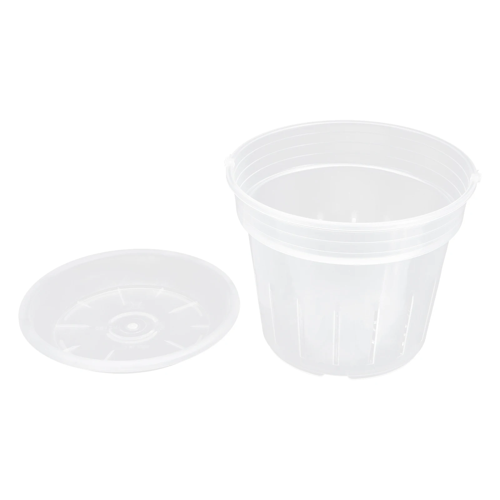 

Root Control Flower Pots Transparent Plastic Orchid Planting Cups Indoor Breathable Nursery Pot Lightweight Planter With Holes