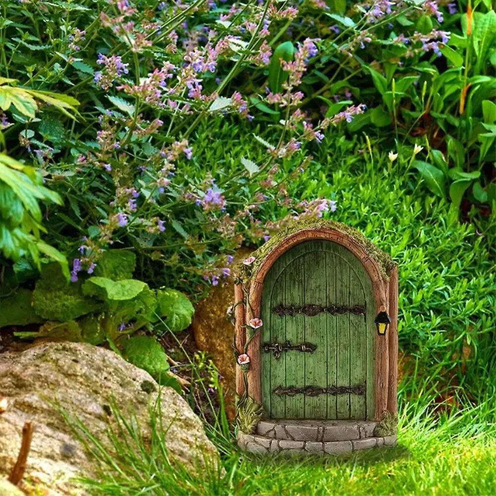 Multiple Styles Wooden Elven Gate Miniatures Mini Cute Fairy Gate Fairy Tales Fairy Gate