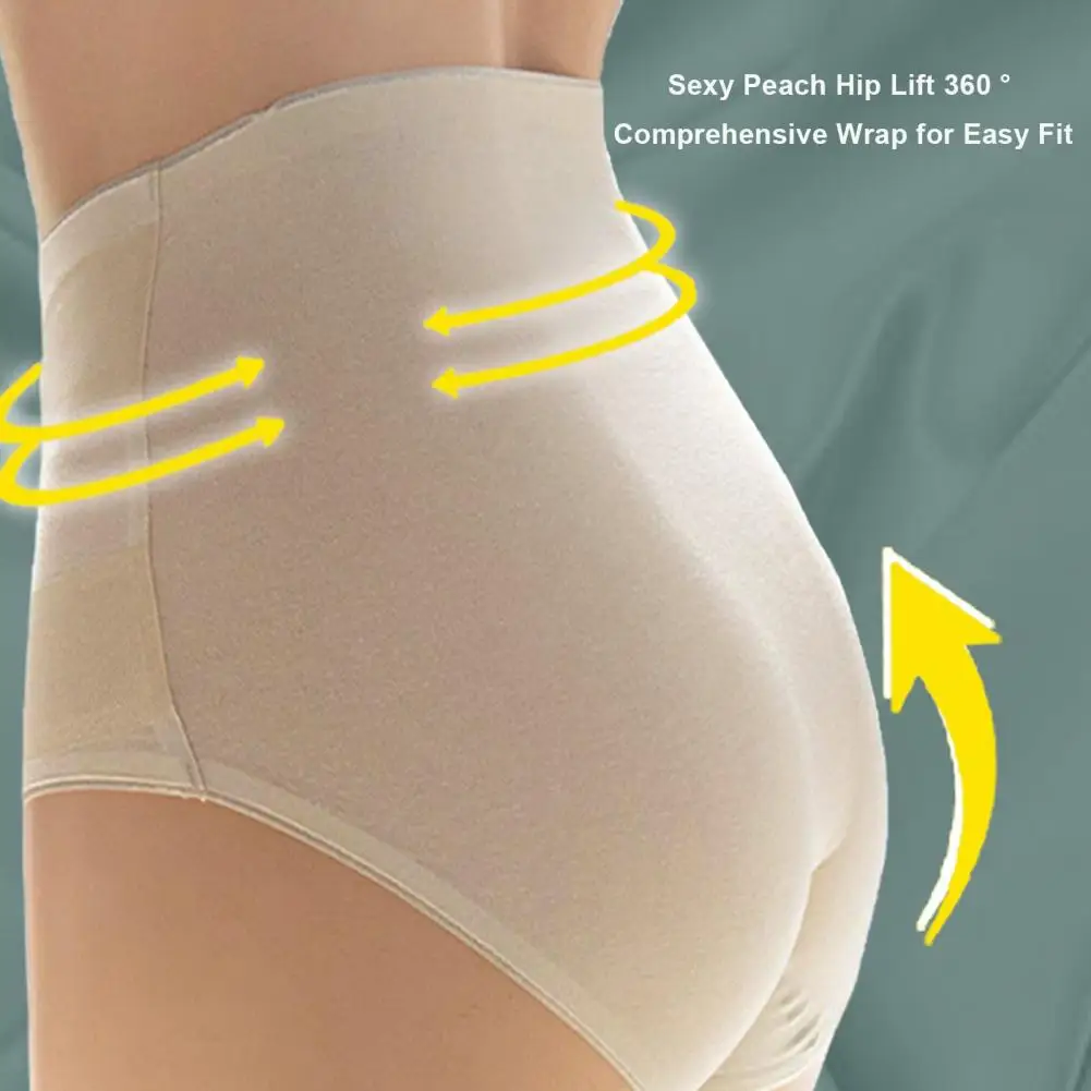 女性超ソフトハイウエスト女性ヒップリフティング通気性パンツ快適な伸縮性パンティー快適な下着