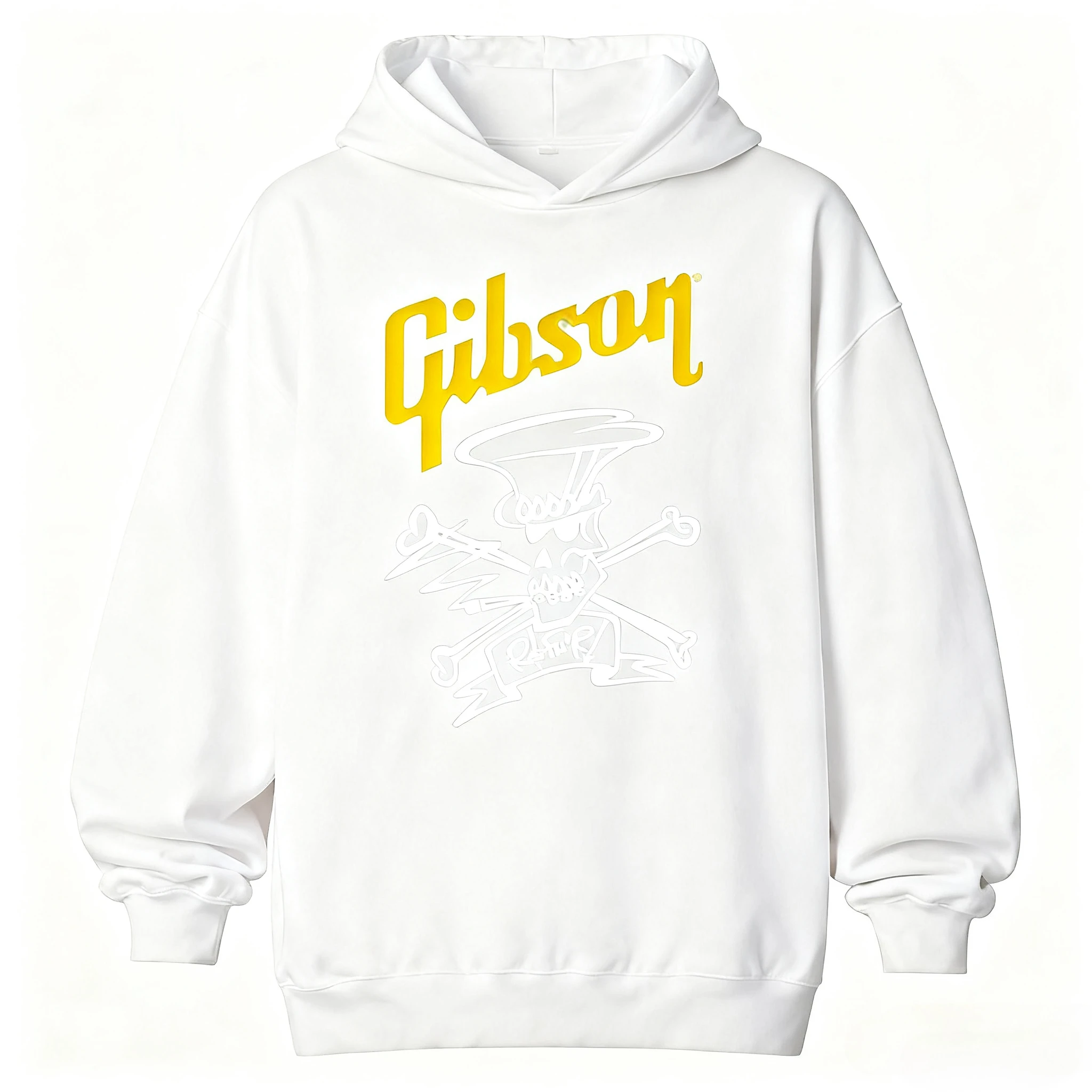 Autumn and Winter Slash Collection Gibson Les Paul Fashion Comfort Casual High Quality Hoodie Pattern Printed Hip Hop Streetwear