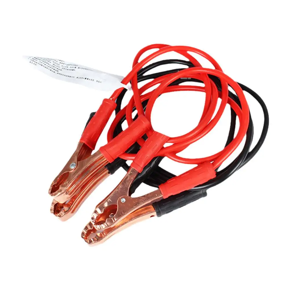 1pcs 500A Car Battery Jump Cable Booster Alligator Electric Line Leads SUV Clamps Double-ended Van Starter Emergency Jump Clips