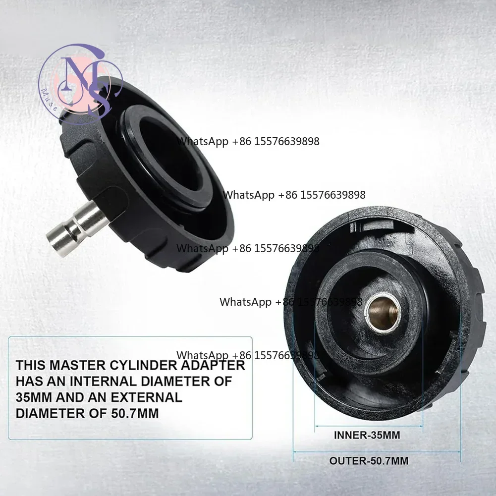50.7mm Master Cylinder Bleeder Adapter, Auto Brake Maintenance Replacement Tool