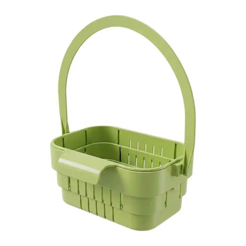 Kitchen Sink Hanging Foldable Expandable Drain Basket Residue Filter Colander Space Saving Strainer Home Organizer