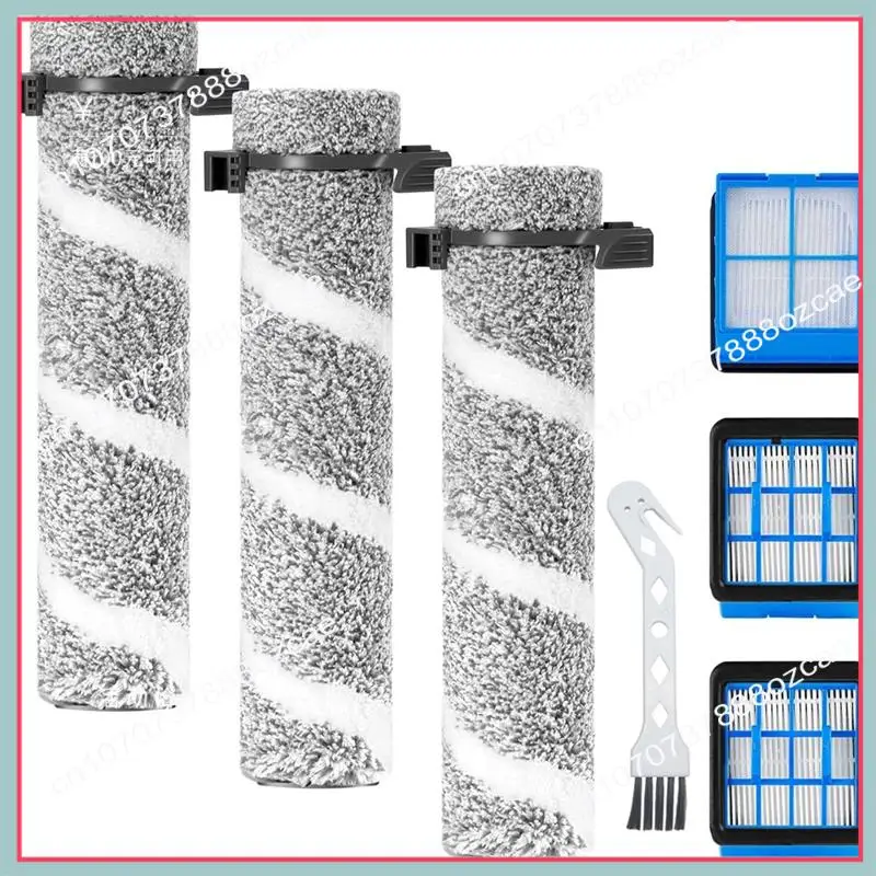 A26P Roller Borstel Vacuüm Filters Set Voor Bissell 3930F Crosswave Omniforce Rand Draadloze Nat Droog Stofzuiger Onderdelen