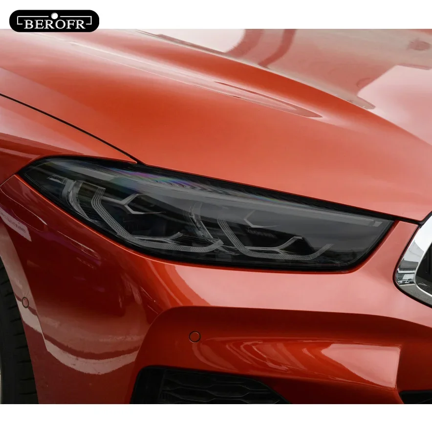 

Car Headlight Tint Smoked Black Protective Film TPU Sticker For BMW F30 F31 G20 F10 F11 G30 F40 F32 F22 F36 F07 F34 G32 G11 G15