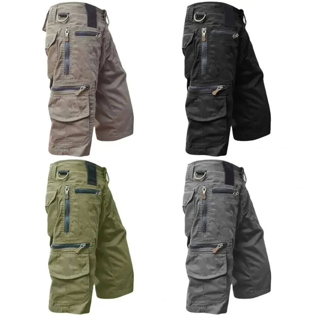 Casual Big Pocket Sports Cargo Panels Trousers for Male Plus Size Fashion Men's Military Cargo Shorts Mens Tactical Pants