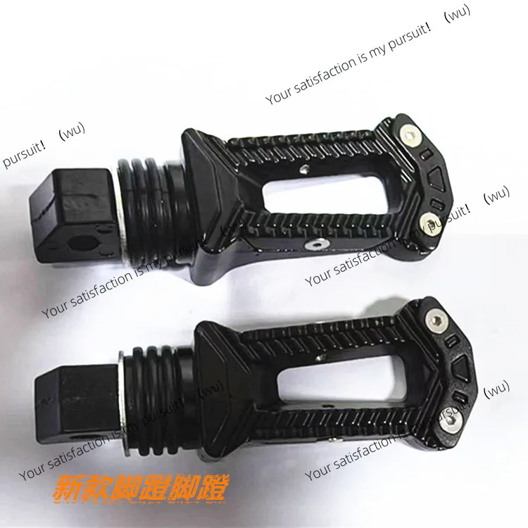 Suitable for motorcycle pedals, new aluminum alloy pedals, rear seat metal pedals, modified decorative accessories