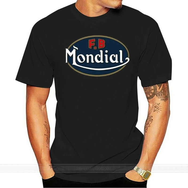 FB Mondial T-Shirt Biker   VARIOUS SIZES & COLOURS cotton tshirt men summer fashion t-shirt euro size