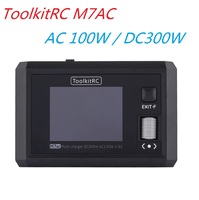 NEW ToolkitRC M7AC 100W AC / 300W DC Input XT60 XT30 Output 2-6S Lithium Battery Balance Charger for Model Aircraft Drone Charge