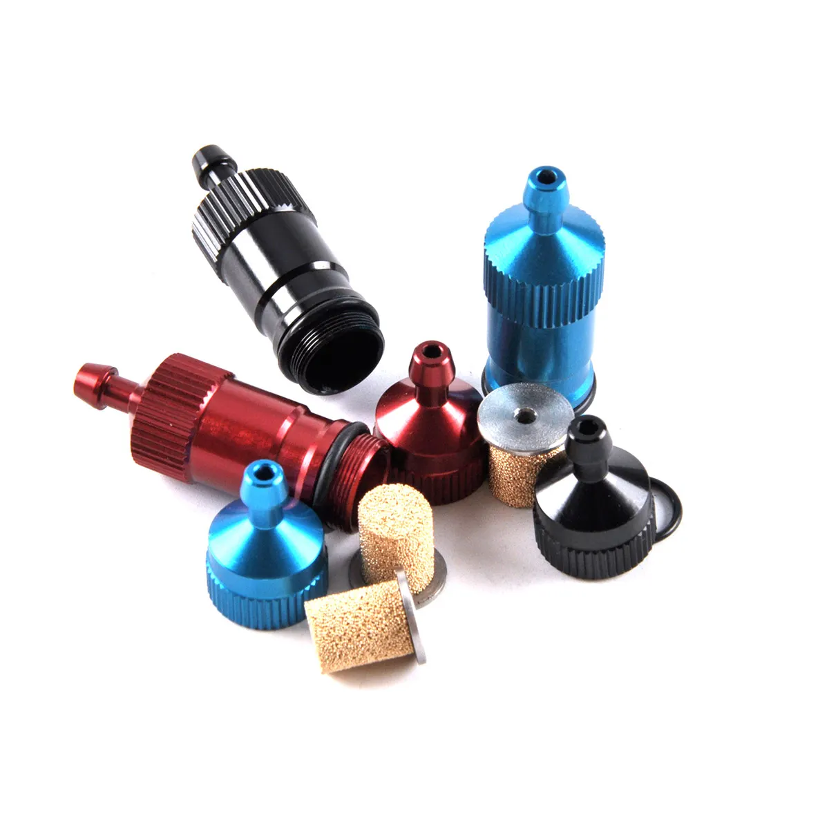 6 Star D4.5*D3*L51mm High Precision Big Fuel Filter 3mm RC Fuel Tank Accessories For Gasoline Aircraft Airplane Car