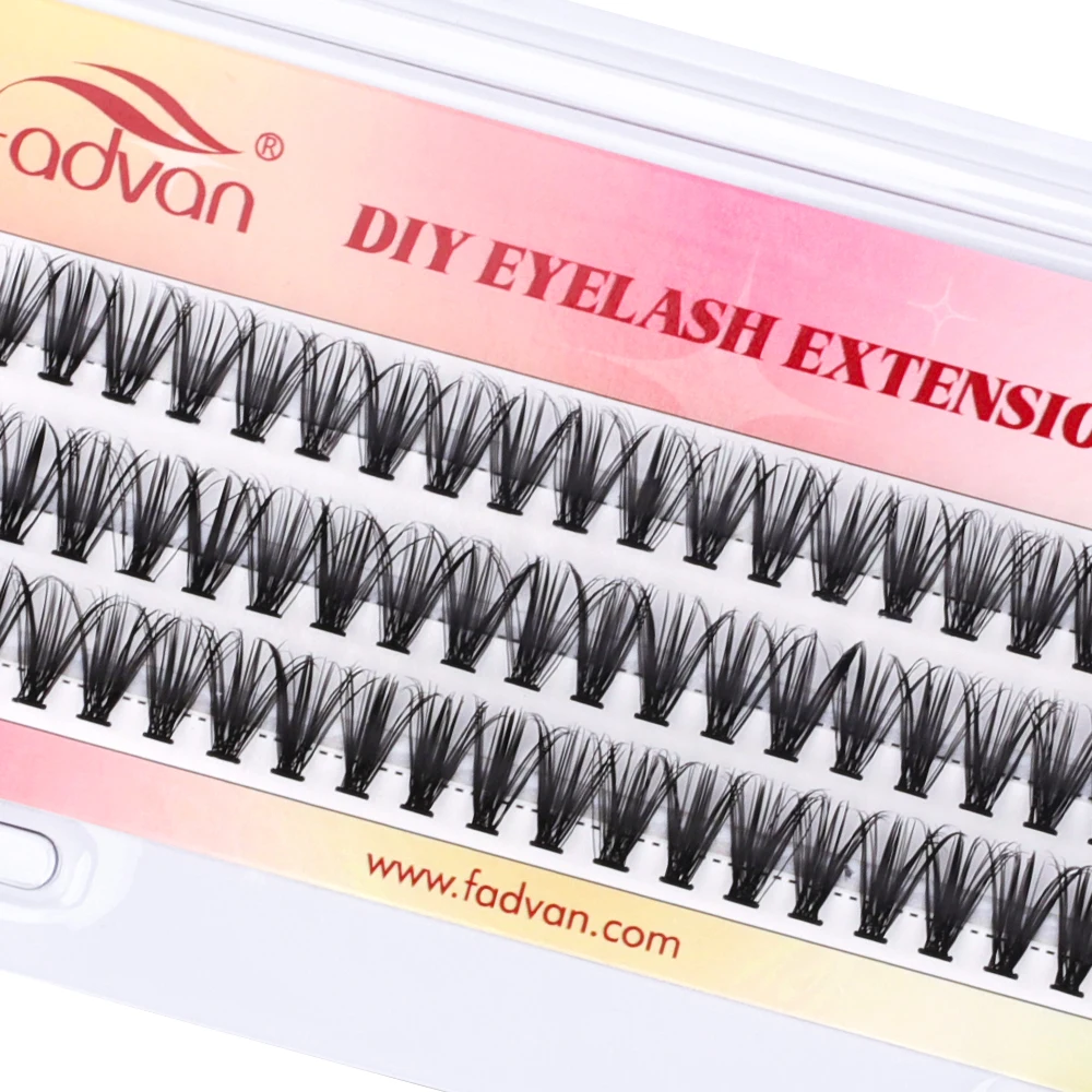 Fadvan Premade Fan Lashes 10/20/30/40D Bundles Cluster EyeLashes Extension Mink Thick Russian Volume Grafting Lash Bundle Cilias