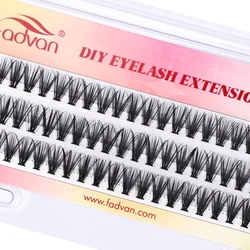 Fadvan Premade Fan Lashes 10/20/30/40D Bundles Cluster EyeLashes Extension Mink Thick Russian Volume Grafting Lash Bundle Cilias