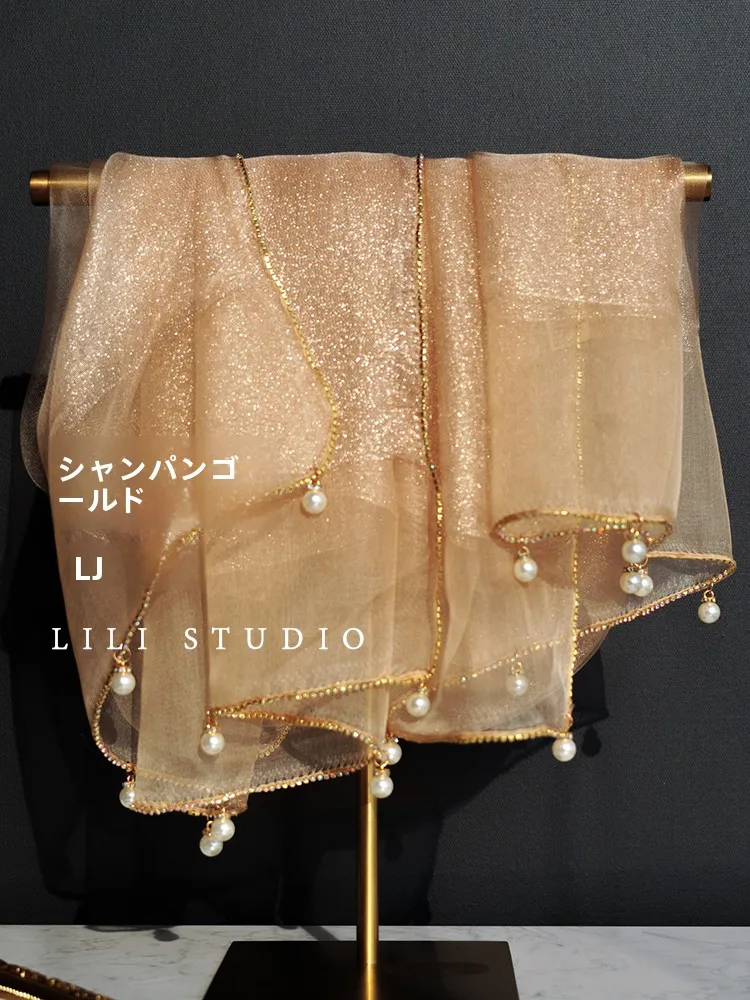 champagne-gold-beaded-hard-tulle-scarf-sparkling-diamond-chain-fashionable-outerwear-evening-gown-fairy-beautiful-a