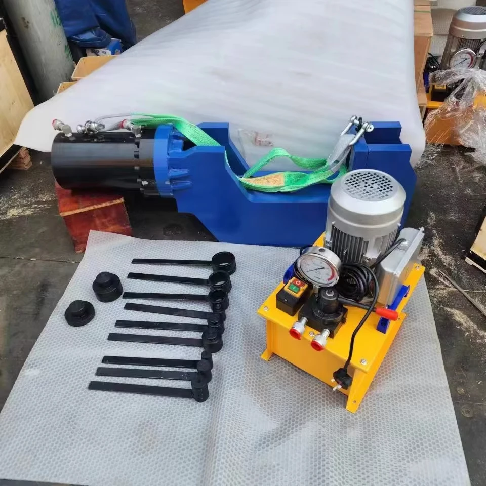 150-200 Ton Hydraulic Track Link Pin Press For Construction Machinery Support Any Size Of Chain Pin