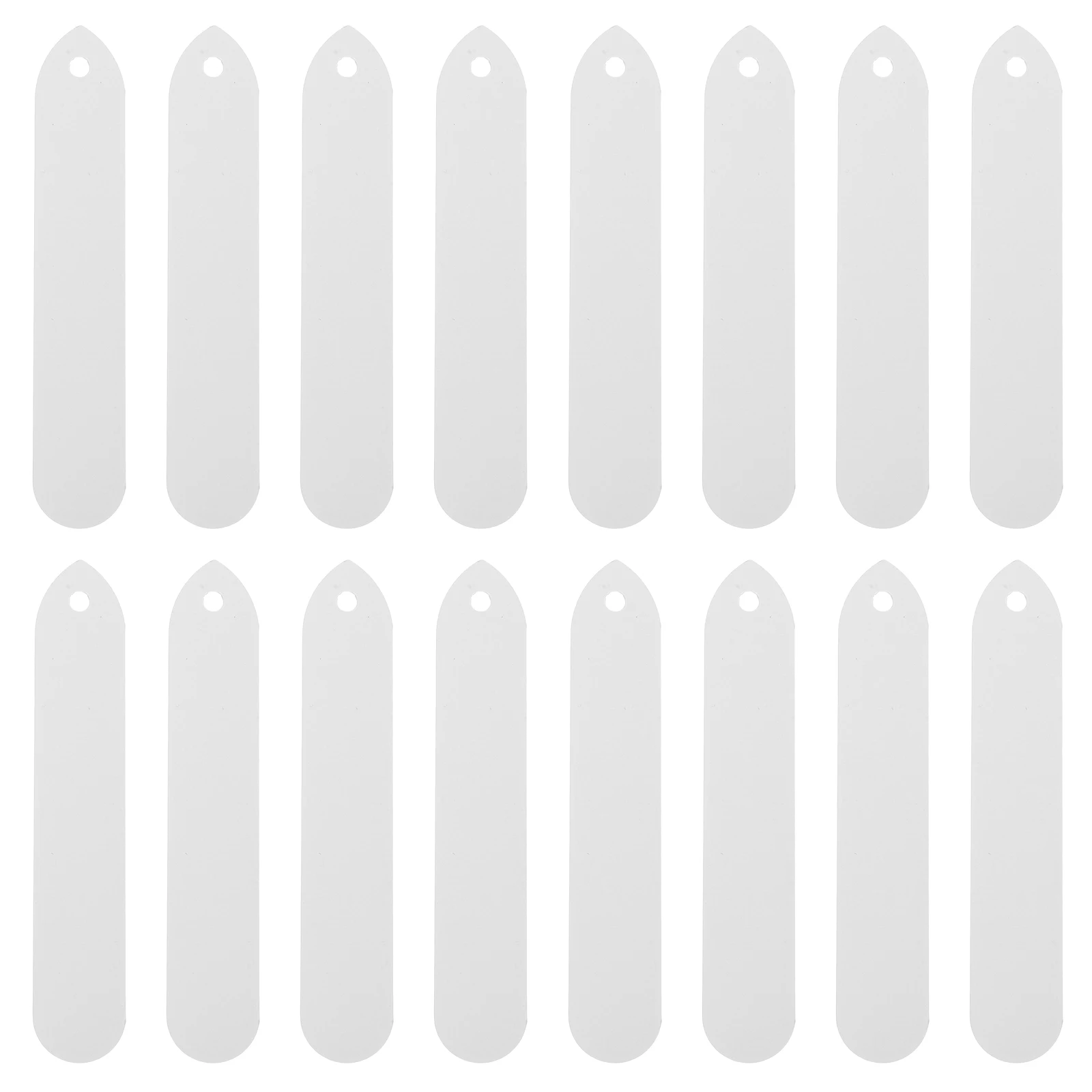 

100pcs Plant Labels Waterproof PVC Garden Tags for Flowers Herbs Vegetables Nursery Markers Lawn Signs Plastic