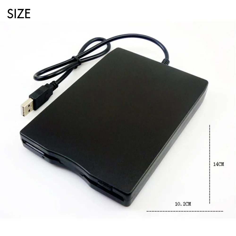 USB Portable Diskette Drive 1.44Mb 3.5 Inch 12 Mbps USB for Laptop