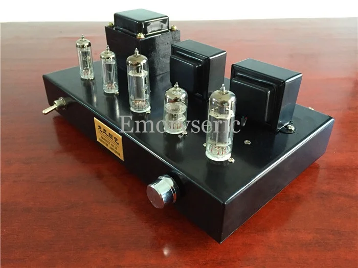 Kit Amplifier Tabung Vakum 6N2 6P14 DIY, Tabung Rectifier HIFI Power Amp Siap Pakai