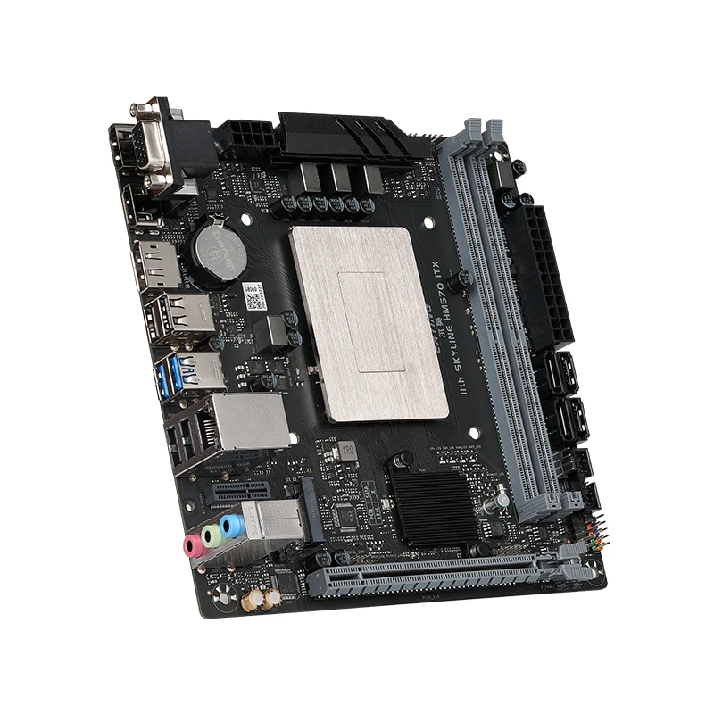 ERYING DIY Gaming PC M-ITX Desktops Motherboard Set with Onboard Core CPU Kit i5 11400H i5-11400H 6C12T DDR4 RAM Computer Office