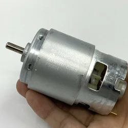 MABUCHI RS 775 silnik prądu stałego 18V 19500 obr./min RS-775WC-8514 silnik o dużej prędkości duża moc z przednim łożyskiem kulkowym do wiertarki elektrycznej