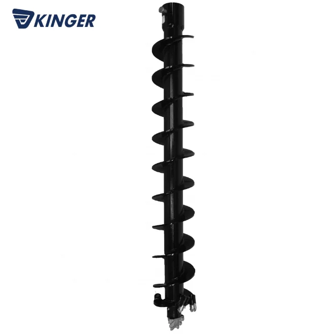 Good welding auger drill rod with diameter 100mm to 2000mm attachmnt hydraulic earth auger