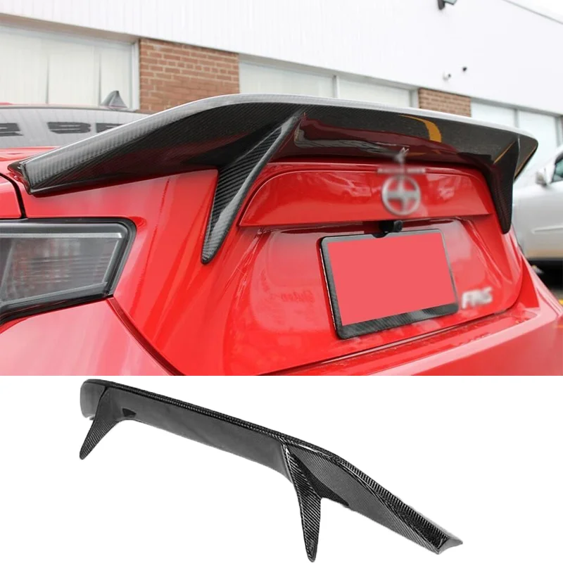 car-styling Carbon Fiber Rear Trunk Spoiler Wing For Toyota GT86 Subaru BRZ Scion FR-S spoiler