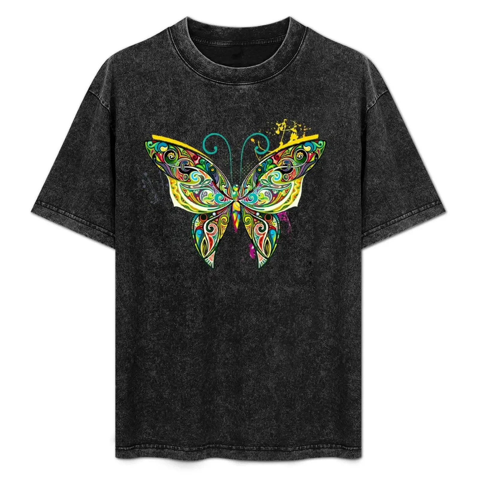 Camiseta Butterfly - Vlinder - Papillon - Mariposa Schmetterling Kelebek, camiseta deportiva de talla grande para gimnasio