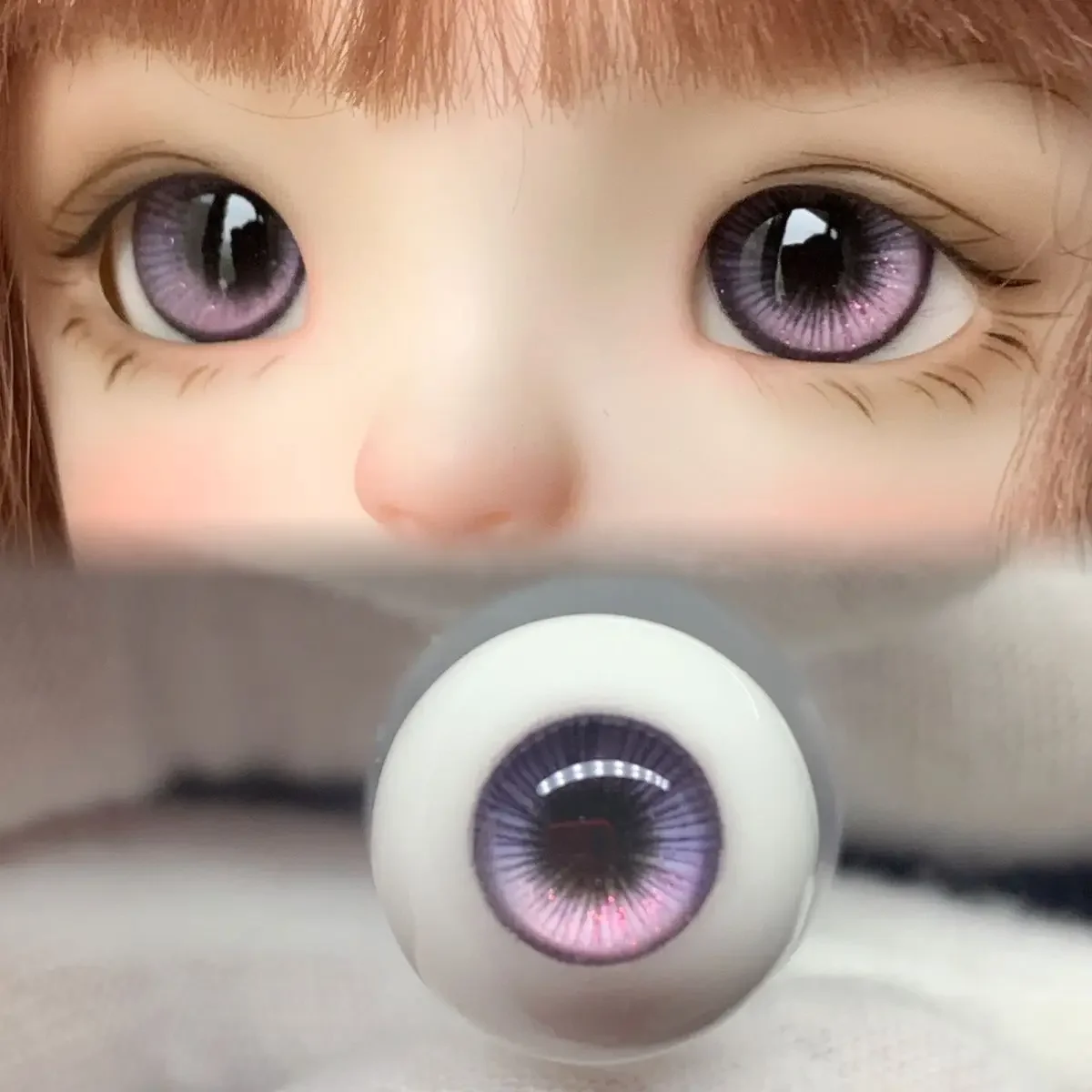 

New Doll Eyes 12/14/16mm for Bjd Doll Plaster Eyeball Human Realistic Stereoscopic Diy Girl Toys Dress Up Doll Accessories