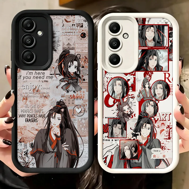 Classic Xianxia Donghua MDZS Phone Case For Samsung A54 A53 A52S A14 A13 A12 A22 A23 A24 A32 A33 A34 Galaxy A04S A03S A02 A73 A7