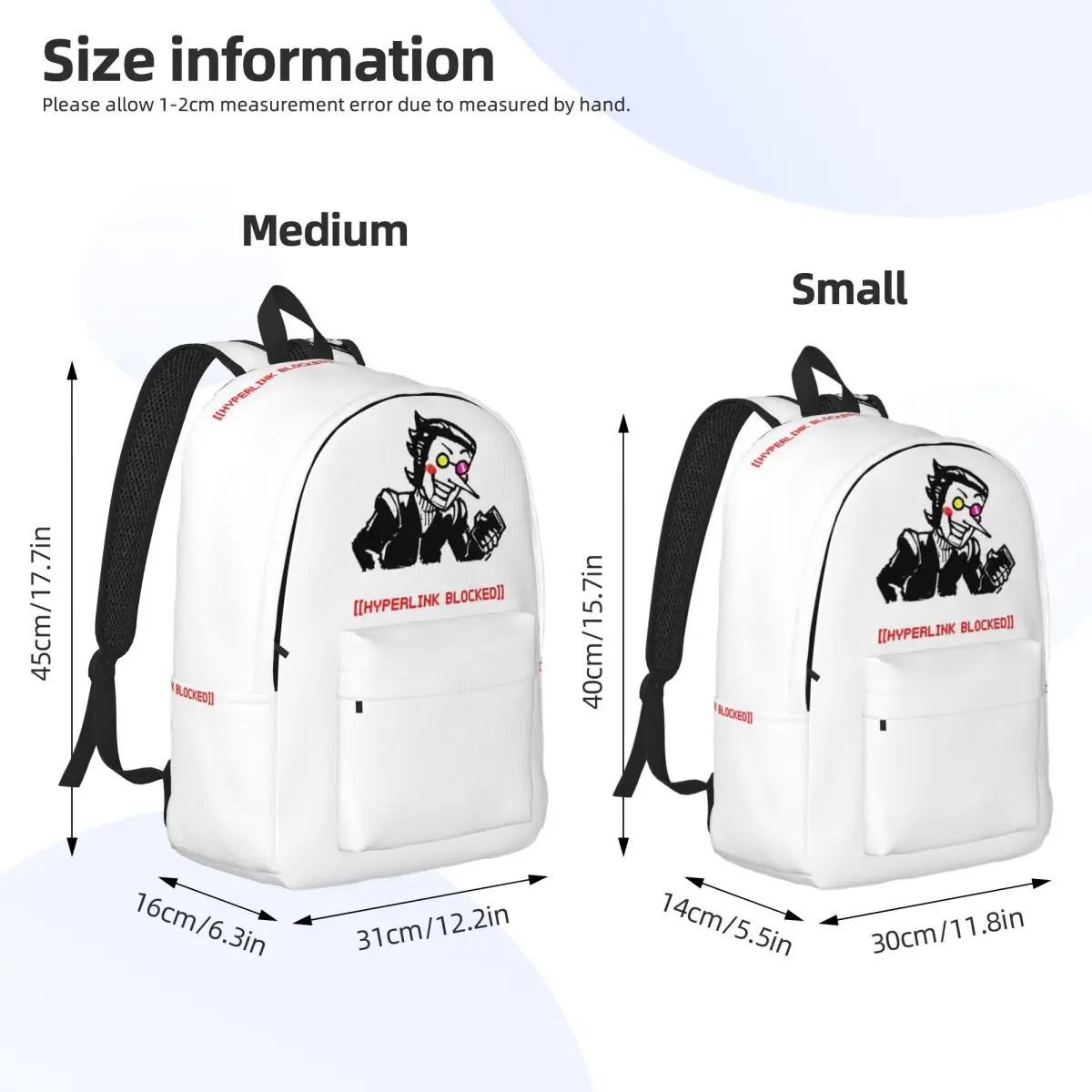 Deltarune Spamton It's Your Chance To Be A Big Shot Backpack Daypack Children BookBag School Bag Shoulder Bags for Men Women