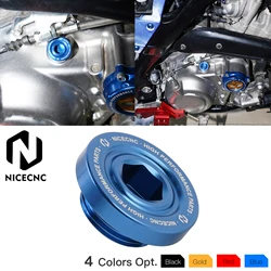 NICECNC Oil Filler Cap For Yamaha Raptor 700 700R 2006-2024 Engine Oil Drain Plug Sump Nut Wolverine X4 YZF R1 ATV Accessories