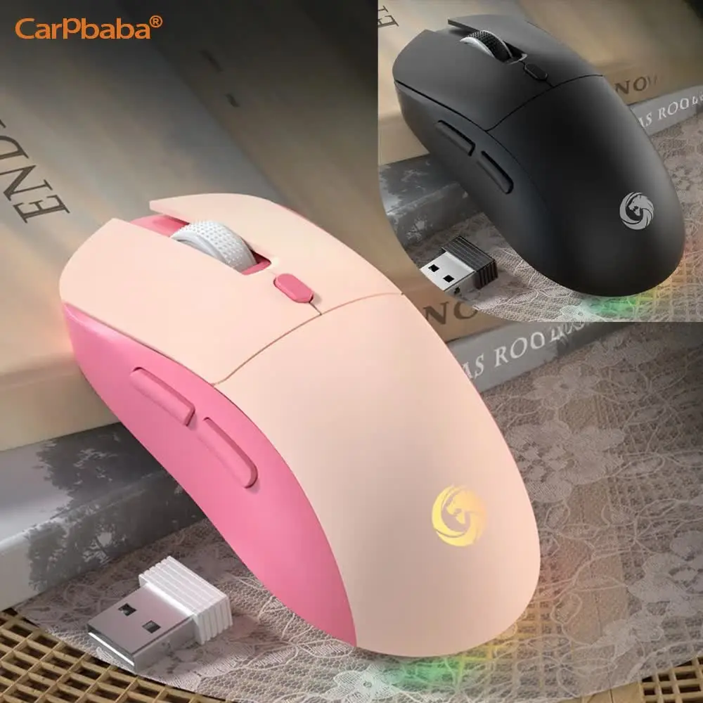 Carpbaba M30 Wireless Connection Rgb Luminous Lightweight Esports Rechargeable Silent Office Esports Mechanical Game Mouse