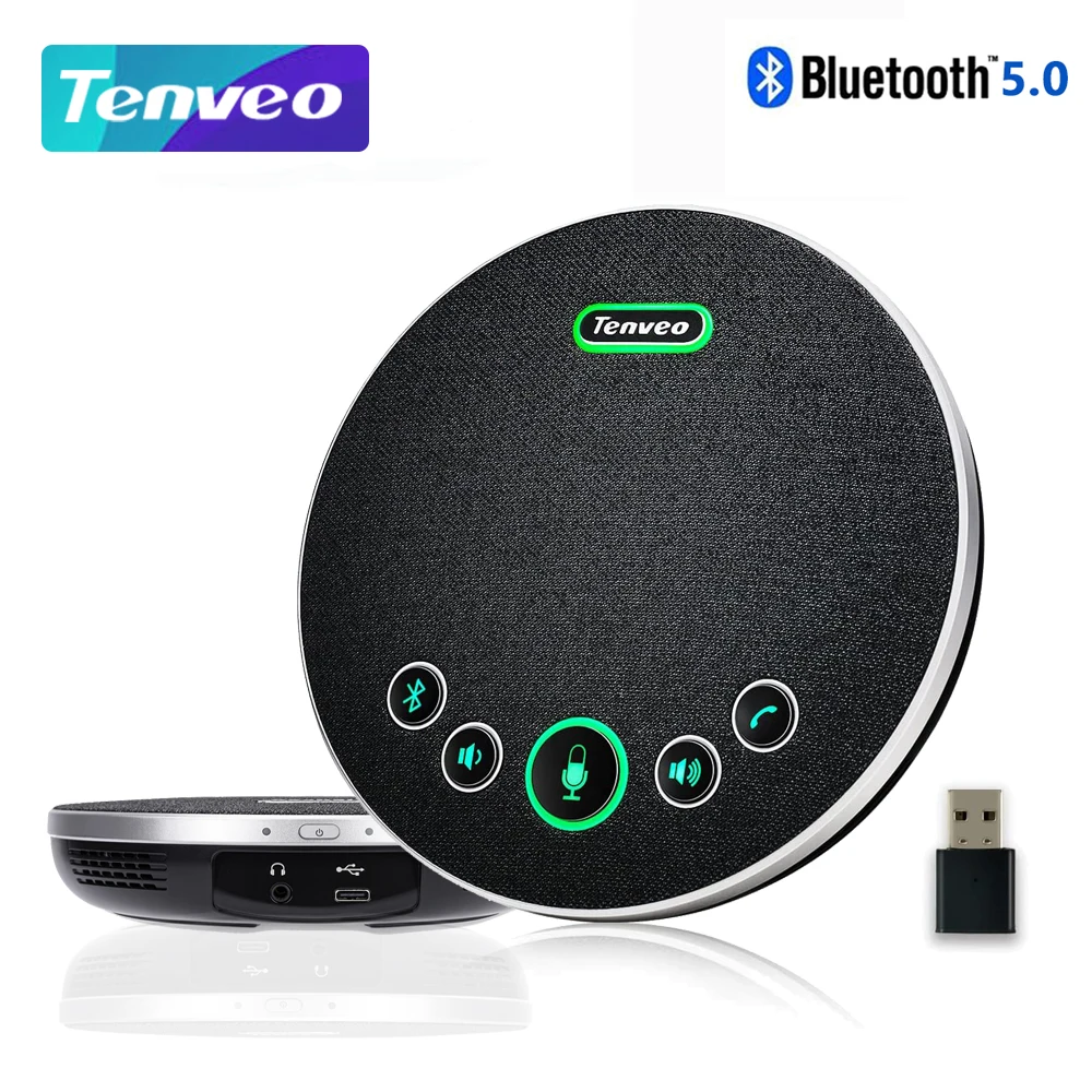 In stock 2026 Personal Desktop Portable Microphone Speakerphone with Noise Reduction Mics for Home Office Conference Calls Commu