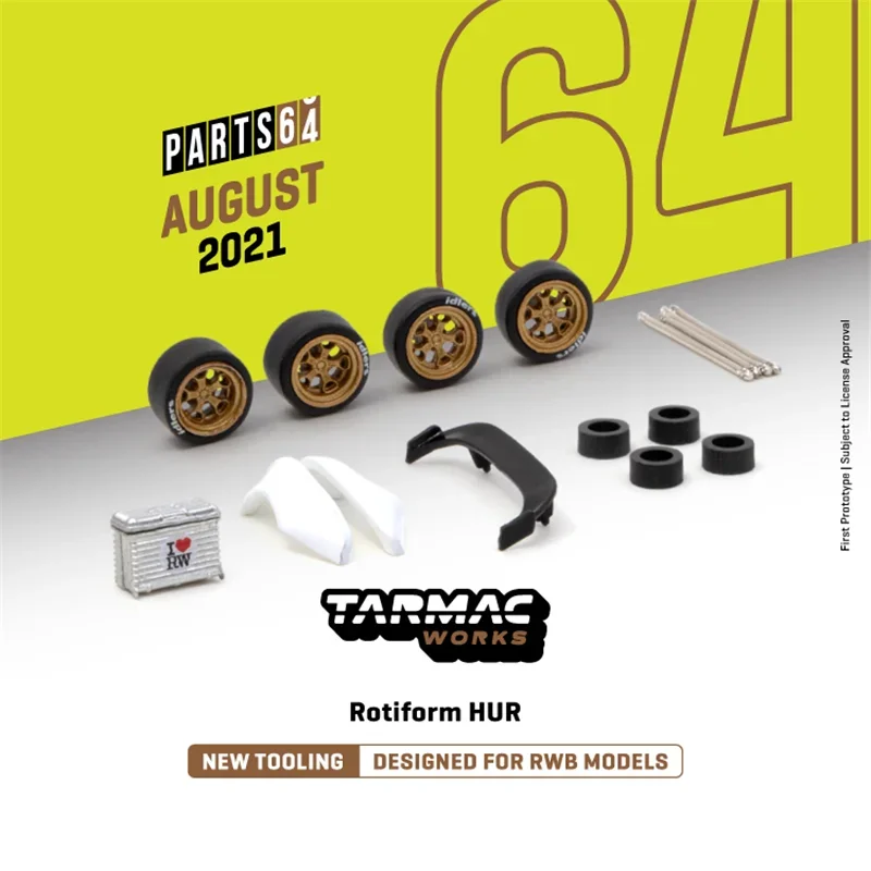 

Tarmac Works 1:64 Rotiform HUR, разработанный для моделей RWB