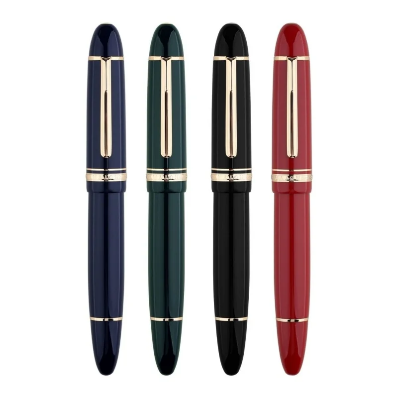 Majohn P141 مكبس نحاسي حامل كبير قلم حبر رقم 8 F بنك الاستثمار القومي حبر بصري نافذة تصميم مدرسة مكتب الكتابة أقلام الهدايا PK MB 149 #2