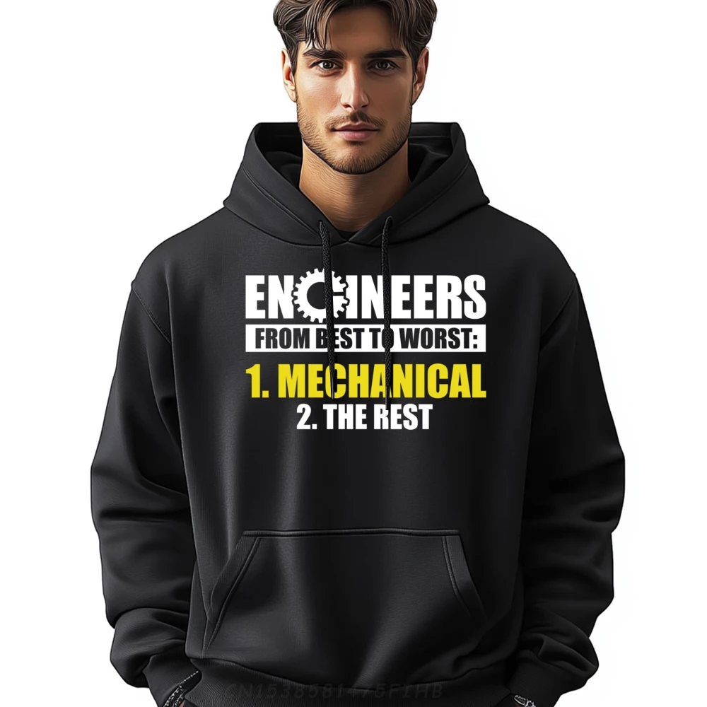 Engineers From Best To Worst Sarcastic Engineering Grpahic Tee Men Streetwear Men Christmas Sweater Long Sleeve