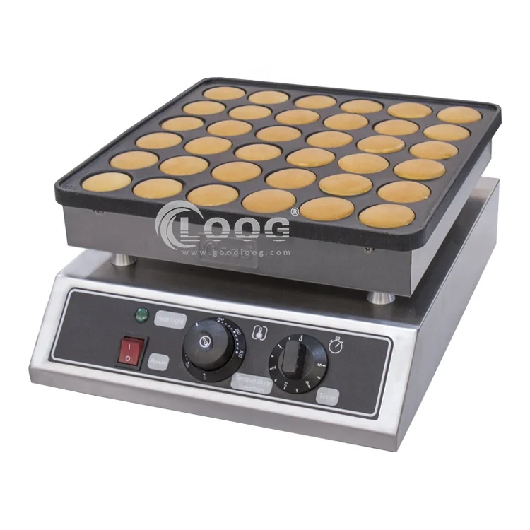

Pancake House Electric 220V Poffertjes Machine Commercial Mini Pancake Maker For Food Street