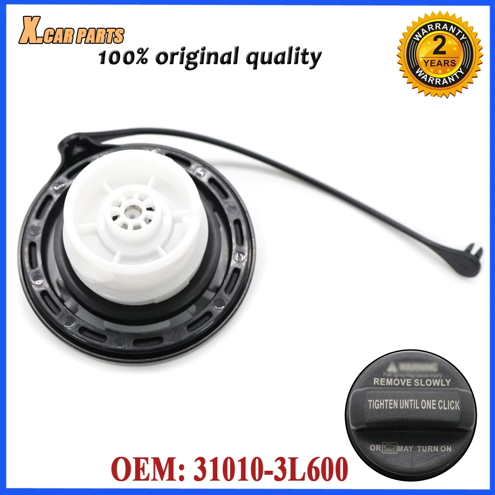 Car Fuel Tank Gas Filler Cap Tethered Assembly 31010-3L600 For Hyundai Accent Azera Elantra GT Santa Fe Sonata Tucson Veloster