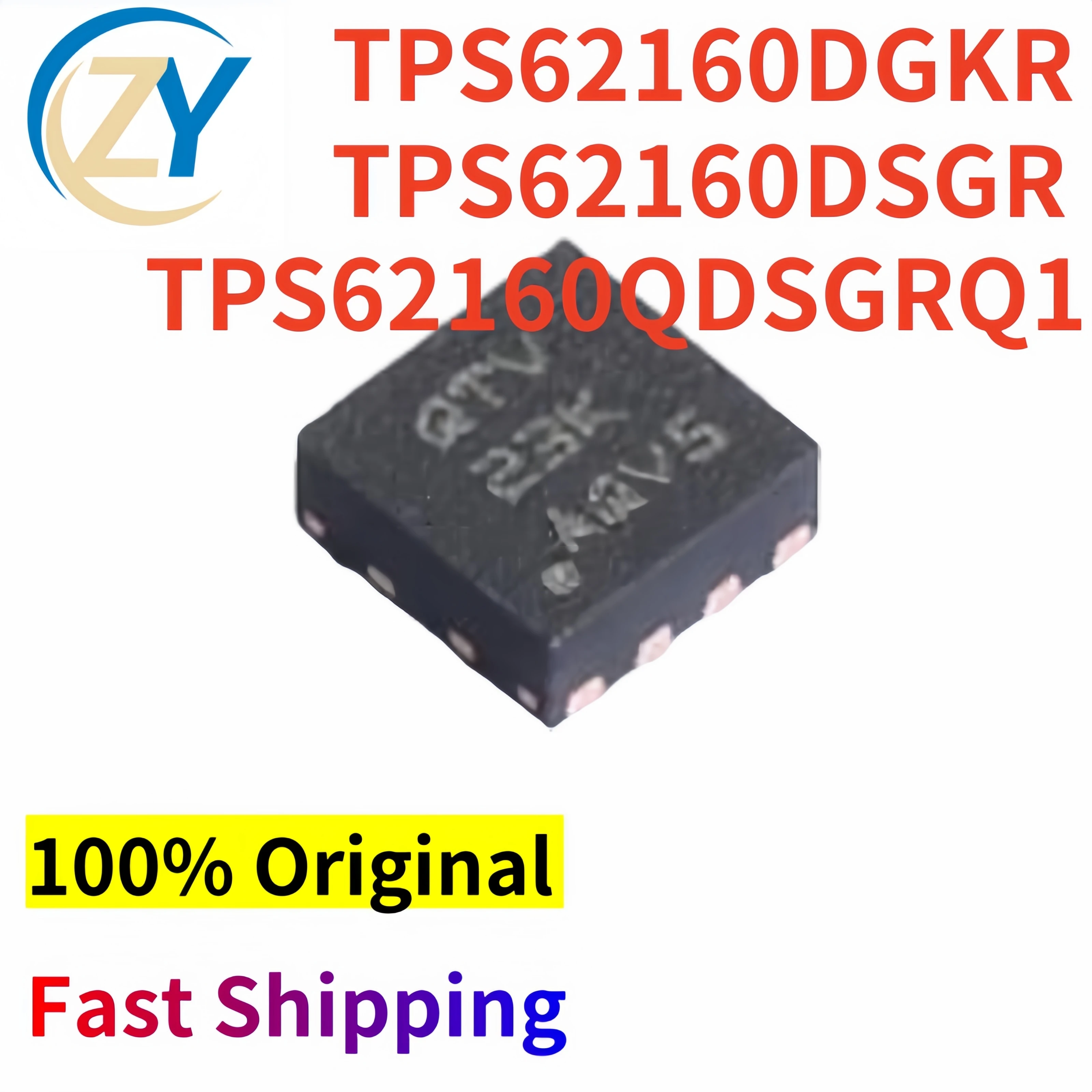 

(5pcs) TPS62160 TPS62160DGKR Voltage Converter TPS62160QDSGRQ1 TPS62160DSGR WSON-8 100% Original & In Stock
