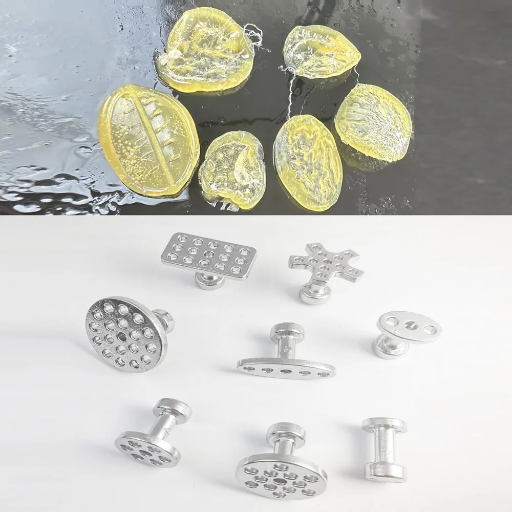 Karosserie-Dellenheber ohne Lackierung, Klebe-Dellenheber-Set für die Reparatur von Dellen durch Hagelschäden, Werkzeuge für die Autoreparatur – Detail 5