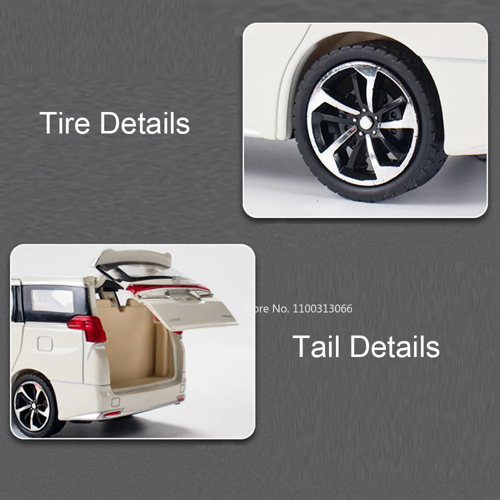 1:24 Schaal Legering LM300H LX570 Model Auto Diecast Speelgoed 6 Deuren Geopend Wiel Trek Voertuigen Modellen voor Kinderen Verjaardagscadeautjes