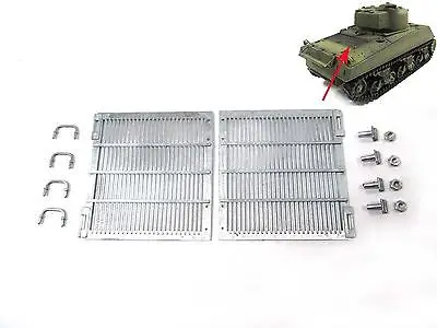 In Stock Mato 1/16 German Sherman RC Tank Metal Engine Grills MT144 TH00835