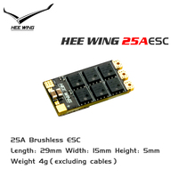 HEE WING/HEEWING T1 Ranger/VTOL FX-25A FX-20A Upgraded Brushless BLS ESC For RC Airplane