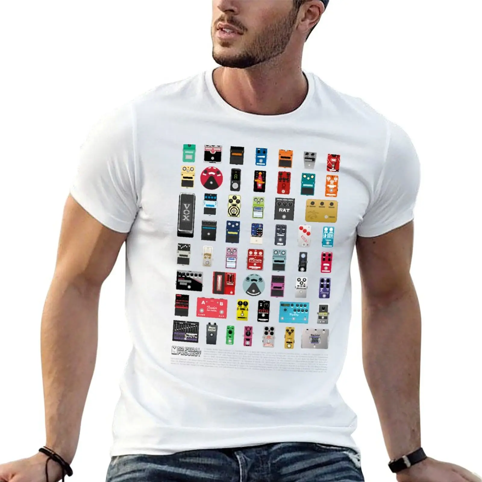 The 52 Pedal Project T-Shirt Halloween Casual T-Shirt