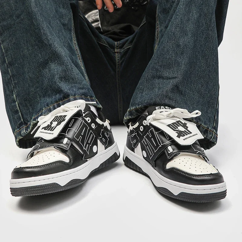 Casual Shoes Personality Design Tenis Men De Hombre Moccasins Tenis Caballero Designer sneakers Fashion Dress image 6